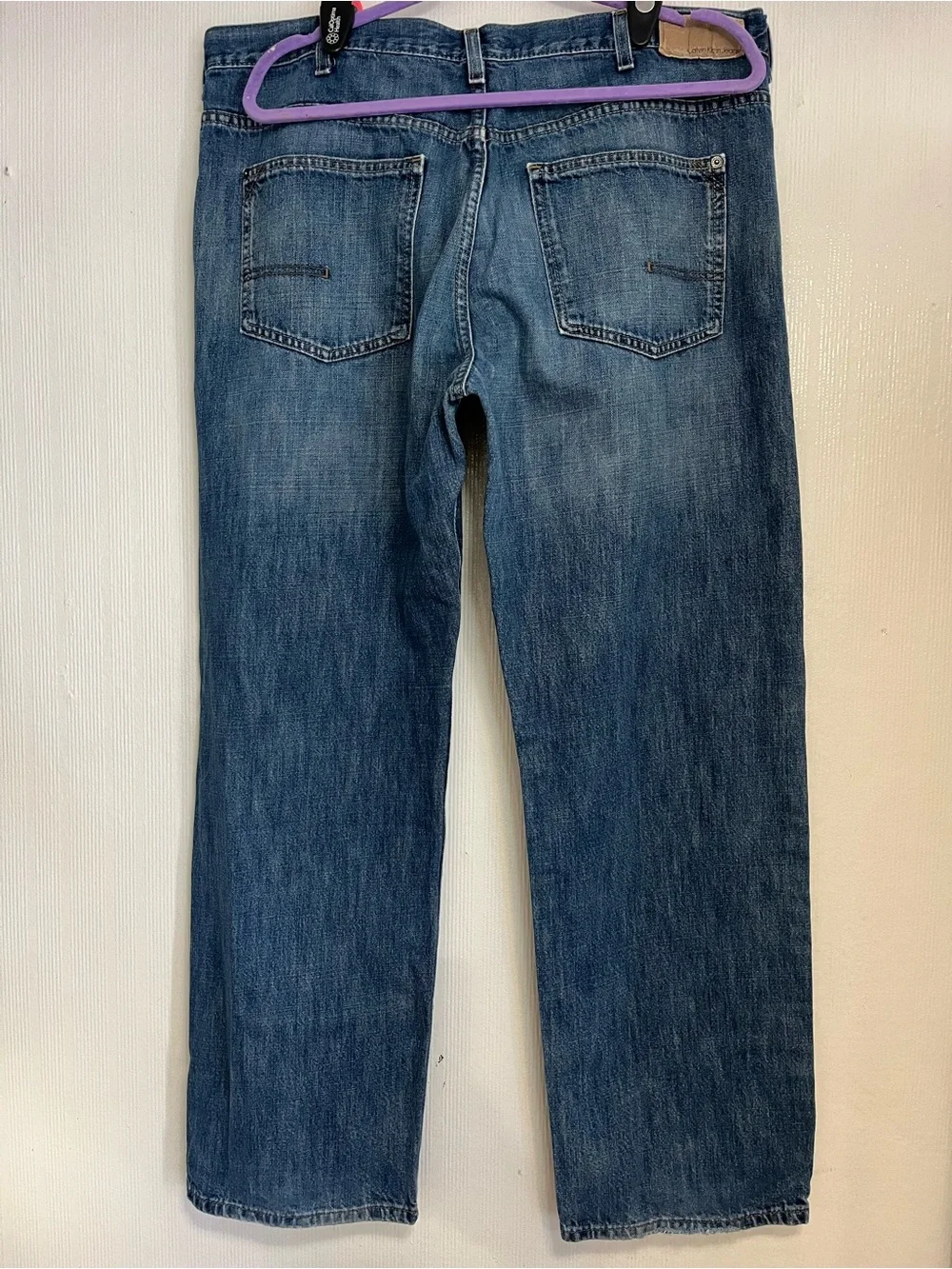 Calvin Klein Men's Indigo Straight-Leg Jeans